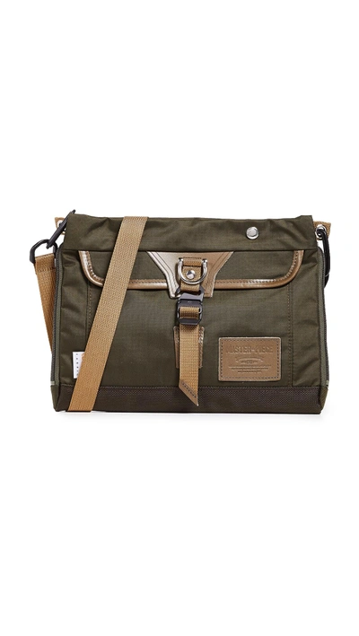 Shop Master-piece Potential V2 Sacoche Bag In Olive