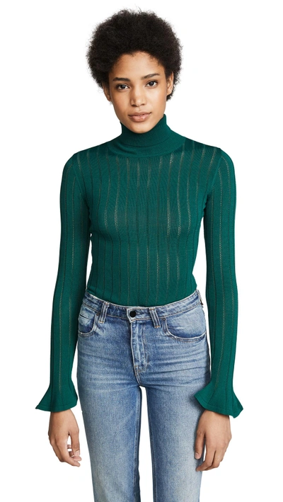 Shop Keepsake Worship Knit Top In Emerald