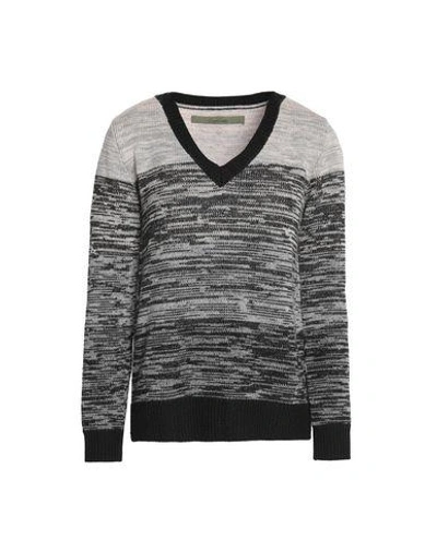 Shop Enza Costa Sweater In Light Grey