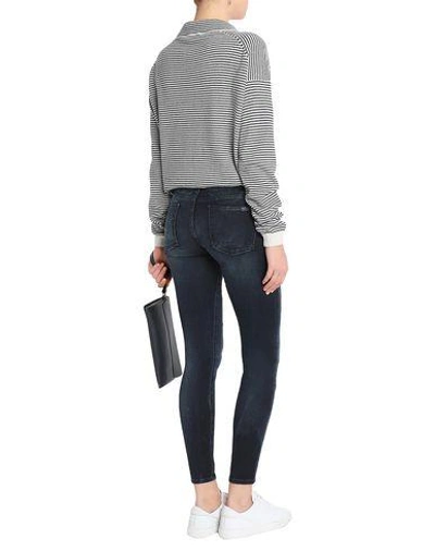 Shop 7 For All Mankind Jeans In Dark Blue