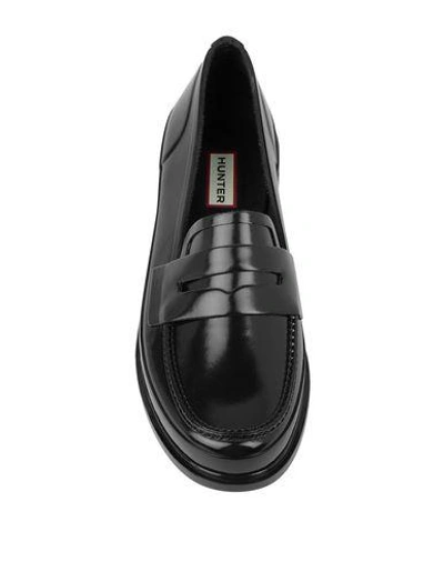 Shop Hunter Loafers In Black