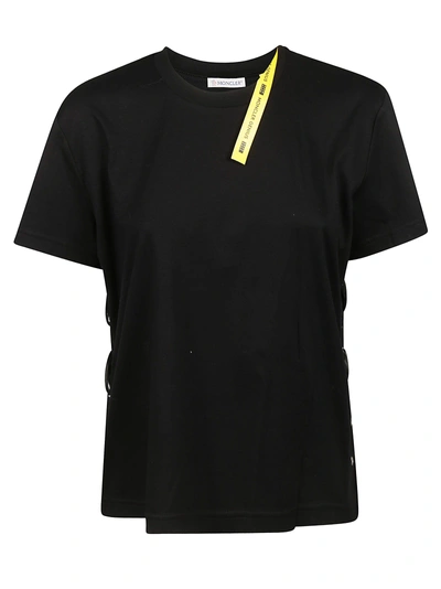 Shop Moncler Classic T-shirt In Black
