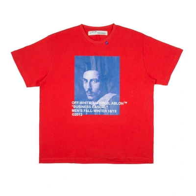 Shop Off-white Bernini T-shirt In Red