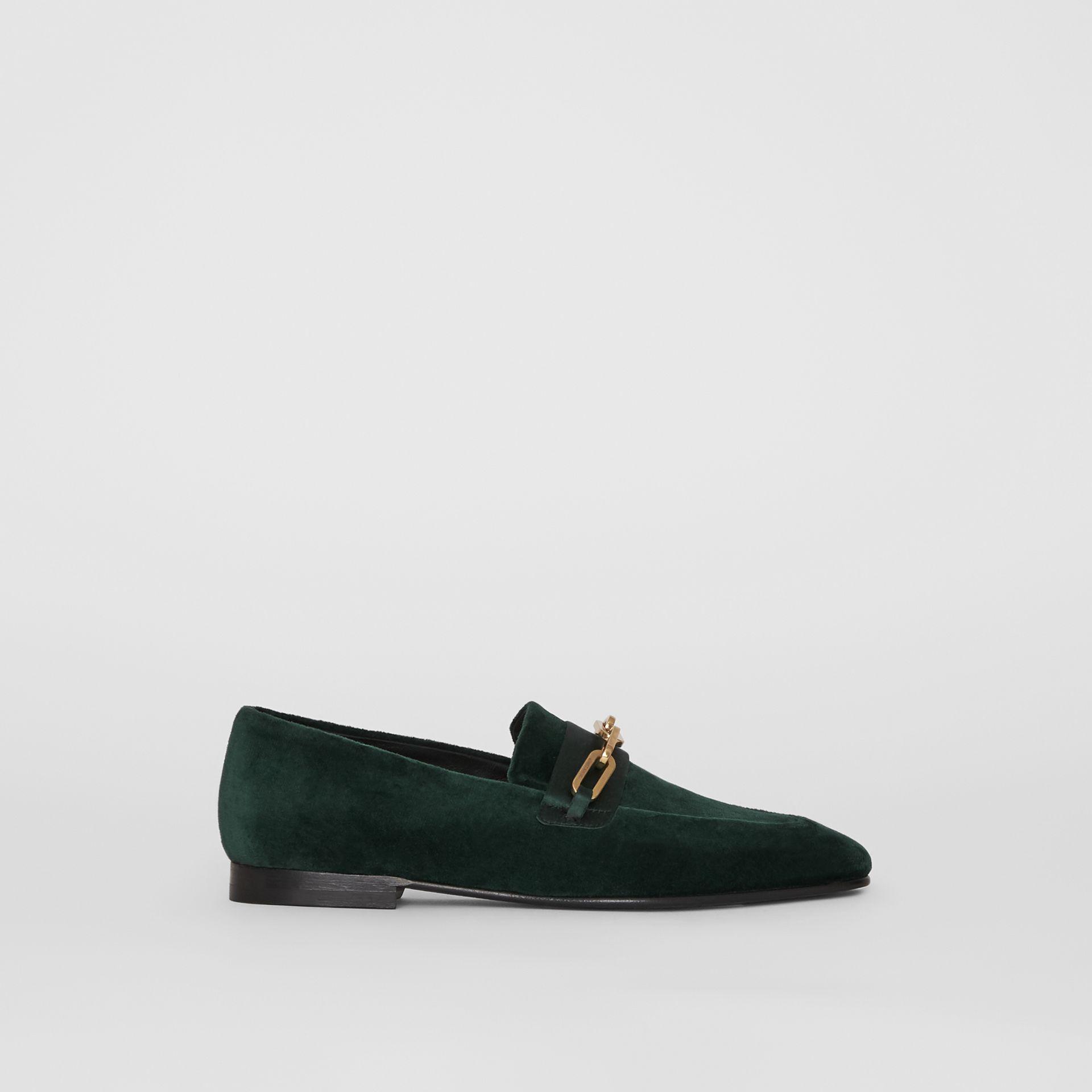 burberry link loafers