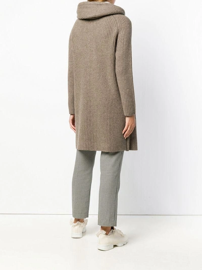 knitted cardi-coat