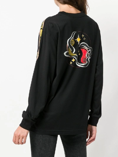 Shop Givenchy Libra Graphic Sweatshirt In Black