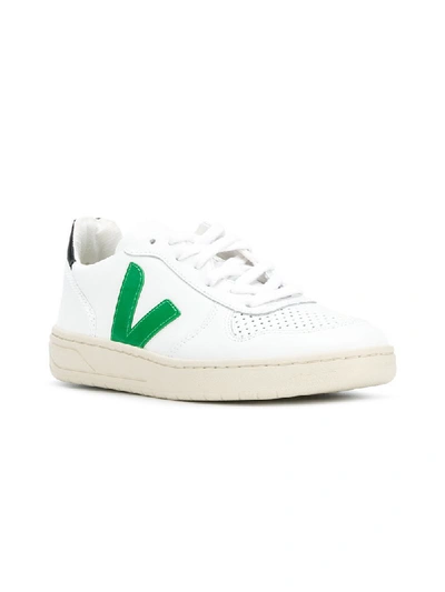 Shop Veja Low Top Trainers - White