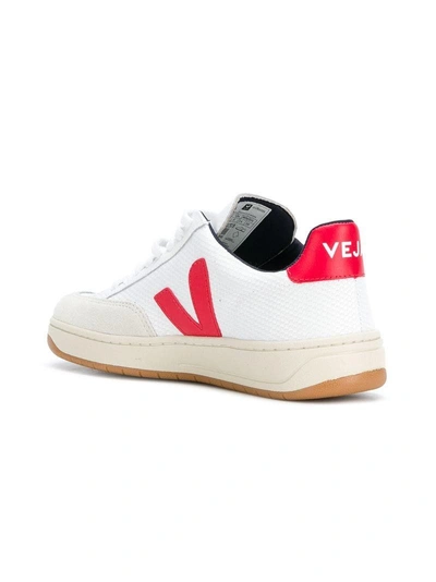 Shop Veja Low Top Trainers - White