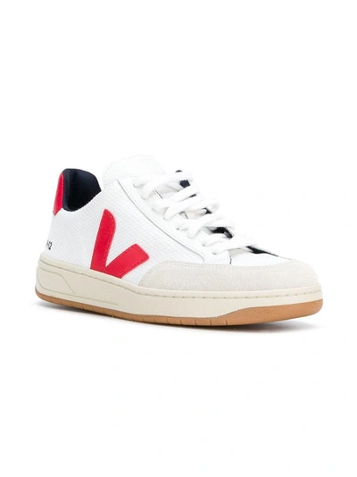 Shop Veja Low Top Trainers - White