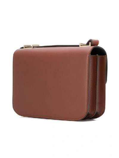 Shop Victoria Beckham Medium Eva Bag - Brown