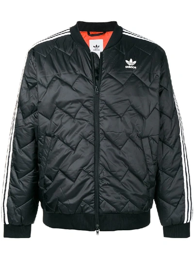 Fatal Hus ejer Adidas Originals Adidas Superstar Quilted Jacket Black | ModeSens