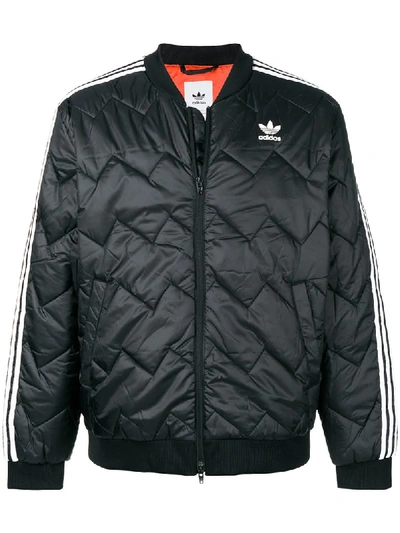 Adidas Originals Quilted Jacket Black | ModeSens