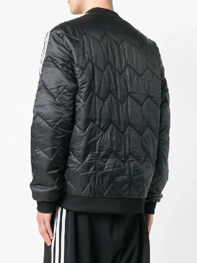 Adidas Superstar Quilted Jacket Black ModeSens