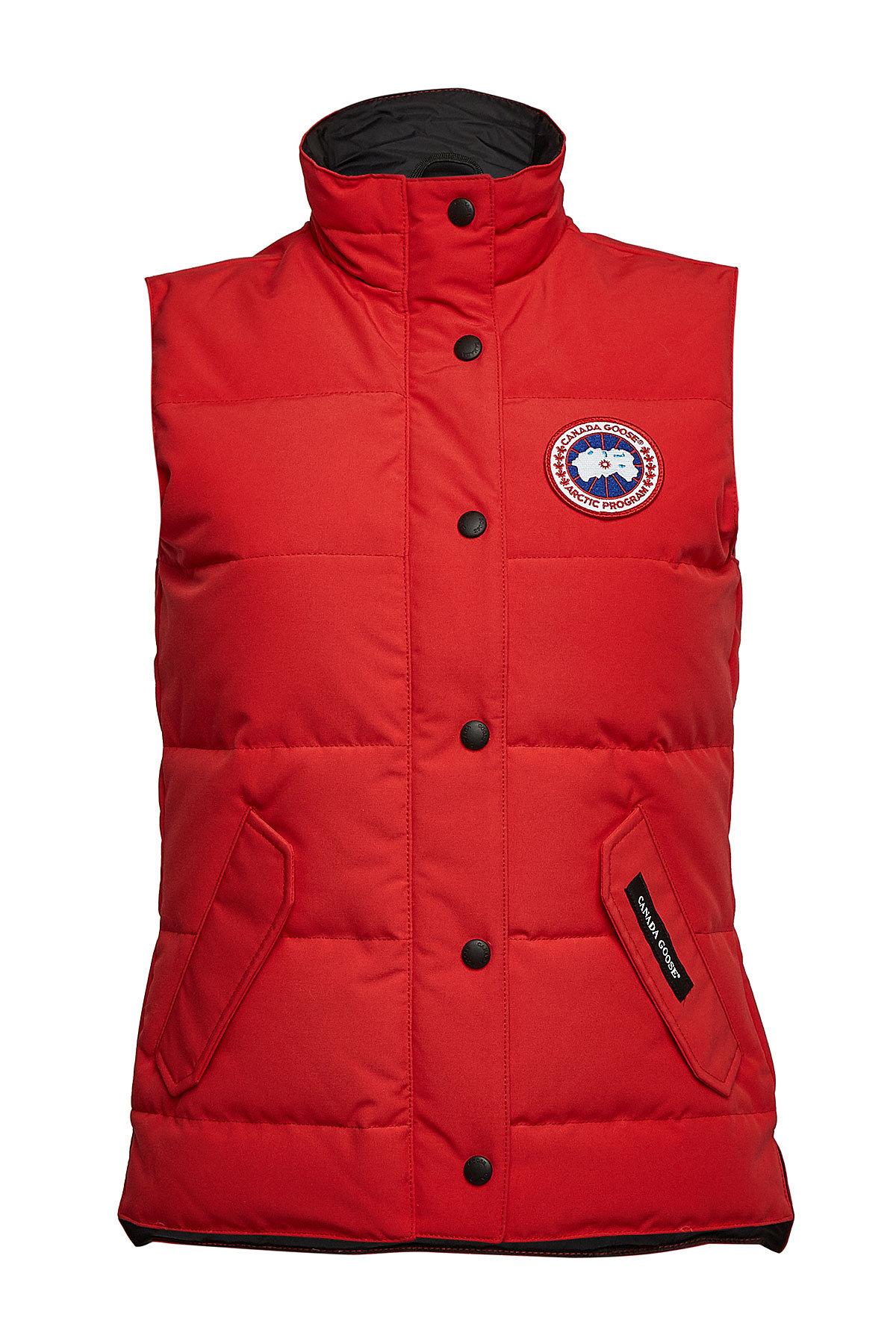 Canada Goose Freestyle Quilted Down Vest In Red | ModeSens
