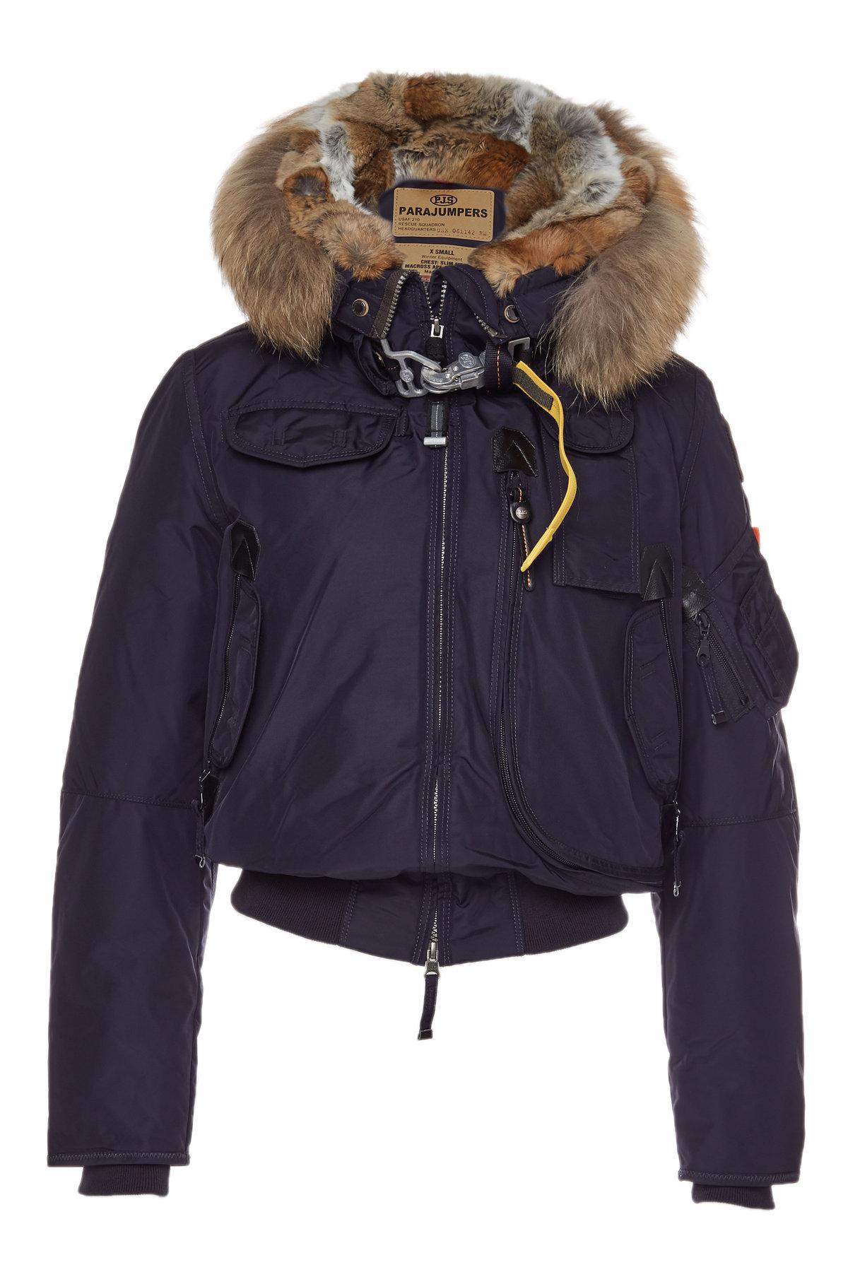 jacket with fur trim hood