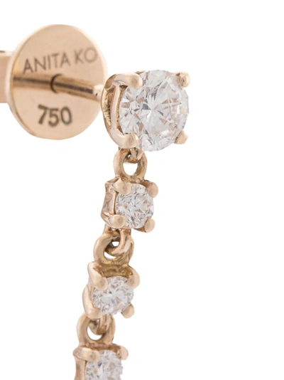 Shop Anita Ko Rose Gold Baguette Diamond Ear Cuff