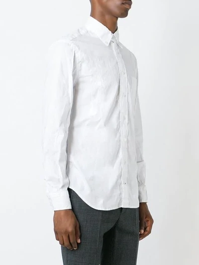 Shop Gitman Vintage 'zephyr' Oxford Shirt - White