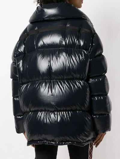 Shop Calvin Klein 205w39nyc Oversized Puffer Jacket - Black