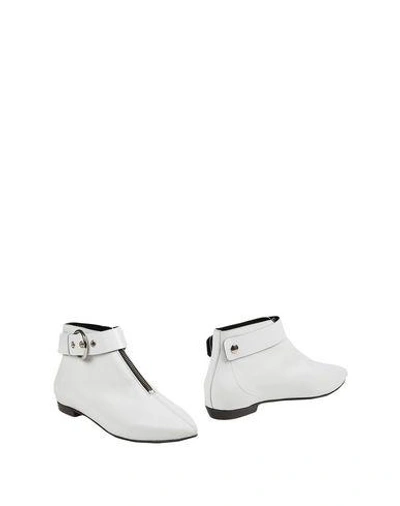 Shop Isabel Marant Ankle Boot In White