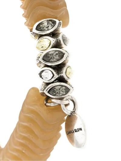 Shop Camila Klein Disco Bracelet In Metallic
