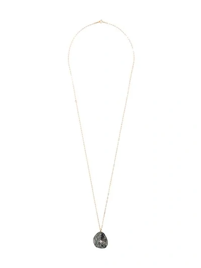 Shop Cvc Stones Void Necklace In Green