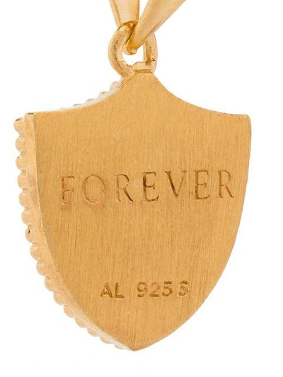 Shop Anni Lu Gold Plated Sterling Silver Young Forever Pendant