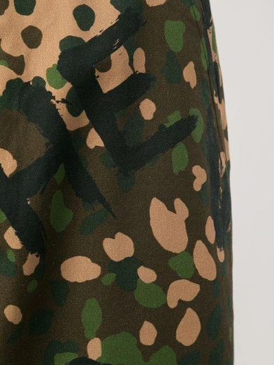Shop Vivienne Westwood Military Trousers In Multicolour