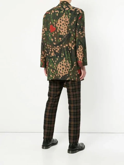 Shop Vivienne Westwood Camouflage Print Shirt In Multicolour