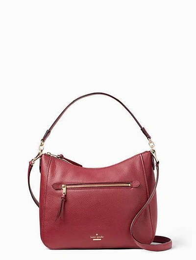 Kate spade quincy leather hobo clearance