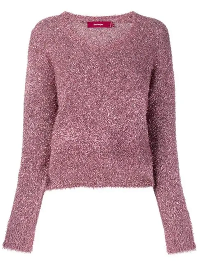 Shop Sies Marjan Glitter Sweater - Pink