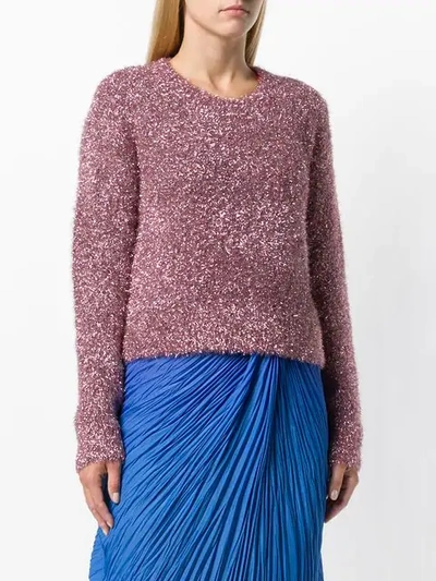 Shop Sies Marjan Glitter Sweater - Pink