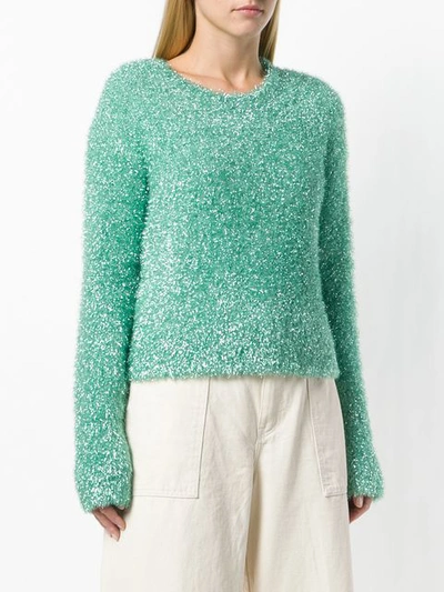 Shop Sies Marjan Glitter Sweater - Green