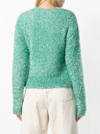 Shop Sies Marjan Glitter Sweater - Green