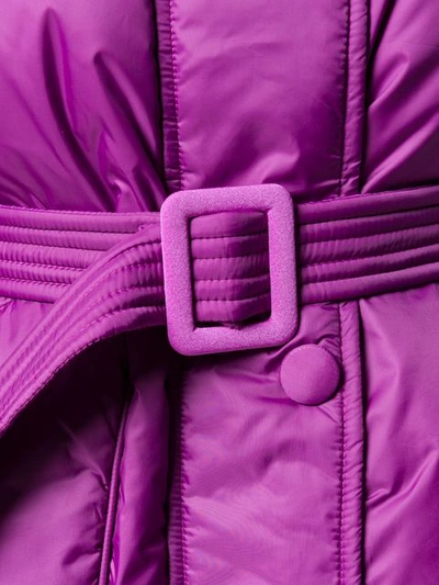 Shop Ienki Ienki Oversized Puffer Jacket - Pink In Pink & Purple