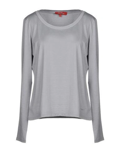 Shop Max Mara T-shirt In Grey