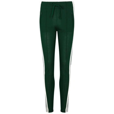 Shop Isabel Marant Étoile Dario Striped Green Trousers