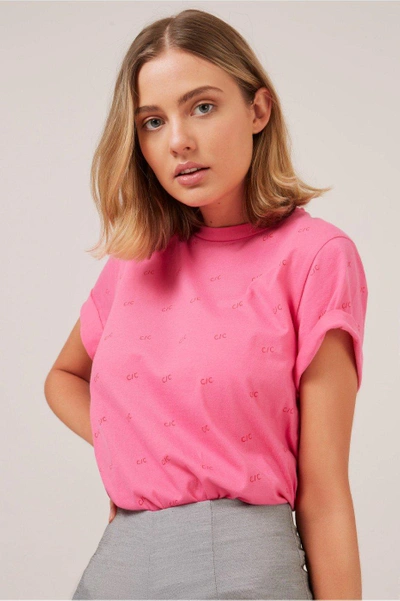 Shop C/meo Collective Notify T-shirt In Pink