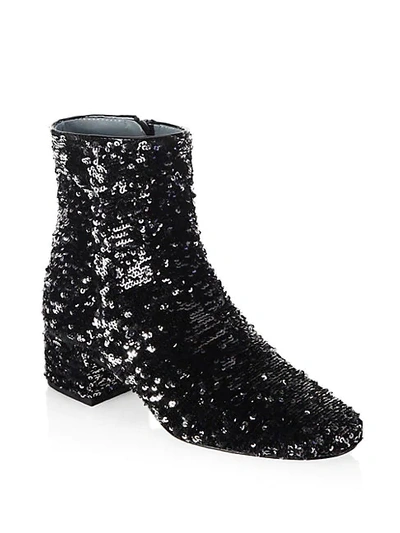 Shop Chiara Ferragni Block Heel Boots In Black