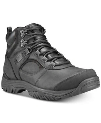 Shop Timberland Men's Mt. Major Mid Waterproof Hiking Boots, Created For Macy's Men's Shoes In Black
