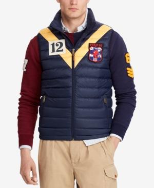 polo ralph lauren men's packable down vest