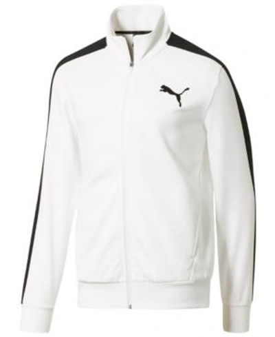puma men's fleece core track jacket