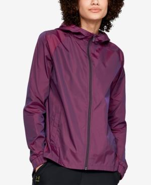under armour women's storm iridescent woven jacket