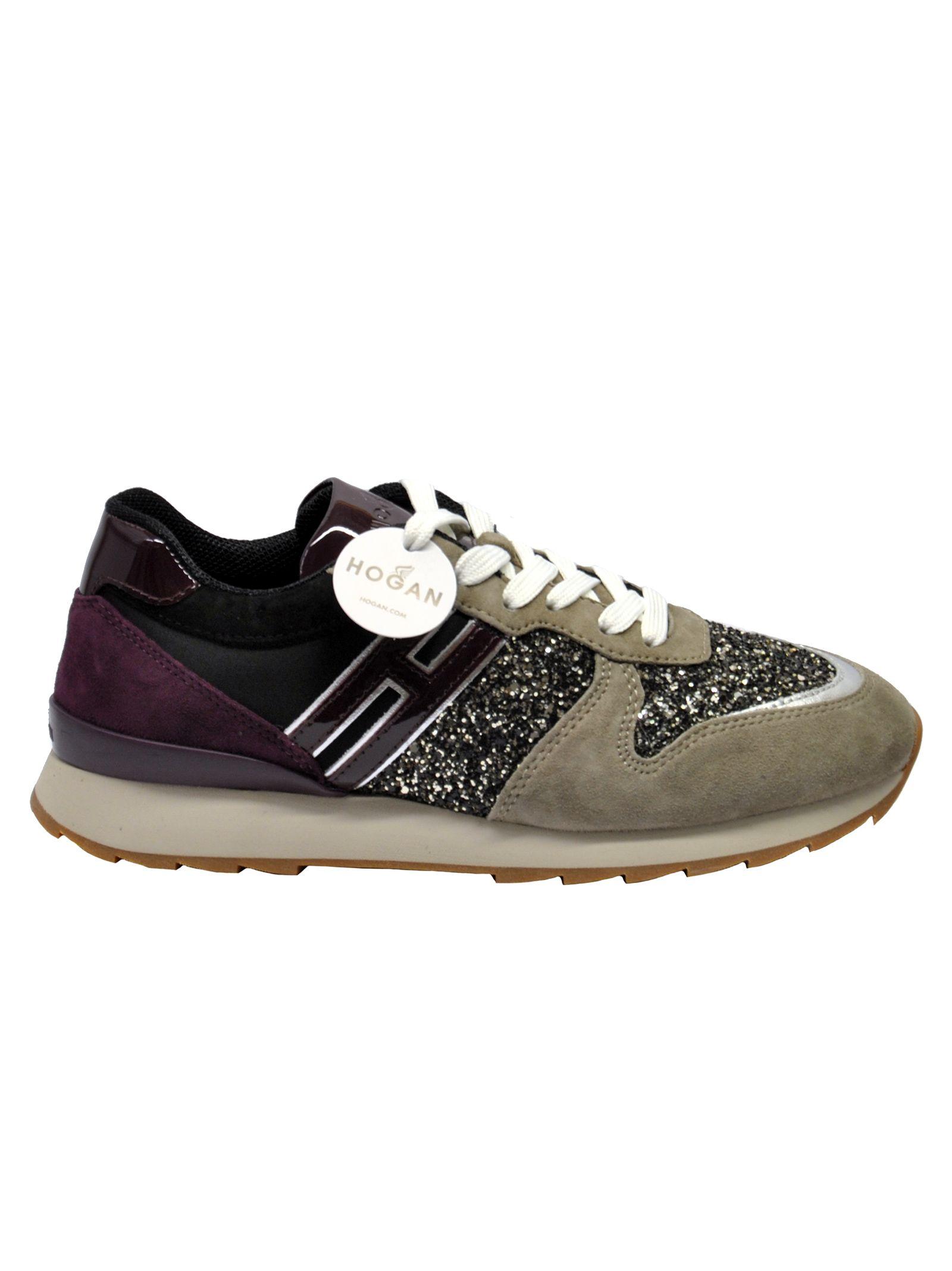 Hogan Running R261 Sneakers In Viola Tortora | ModeSens