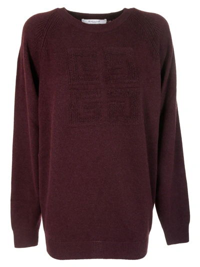Shop Givenchy 4g Textured Sweater