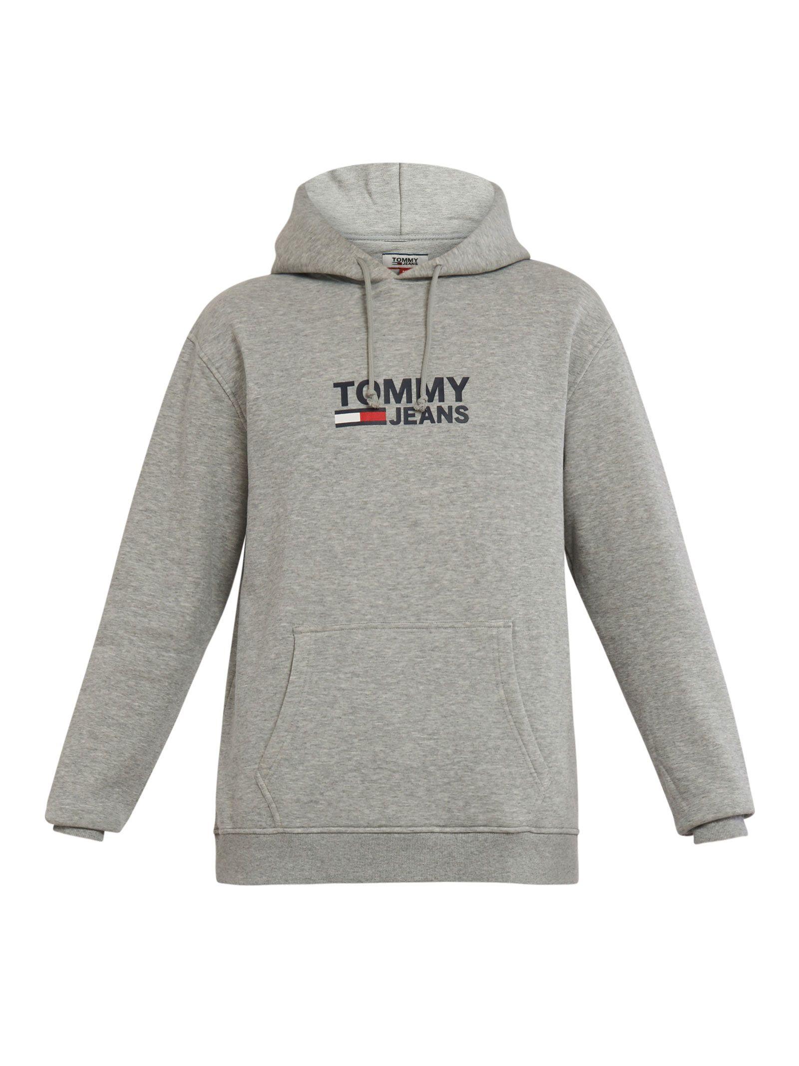 tommy jeans hoodie grey