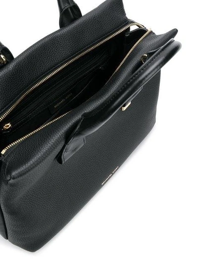 Shop Michael Michael Kors Rollins Tote Bag In Black