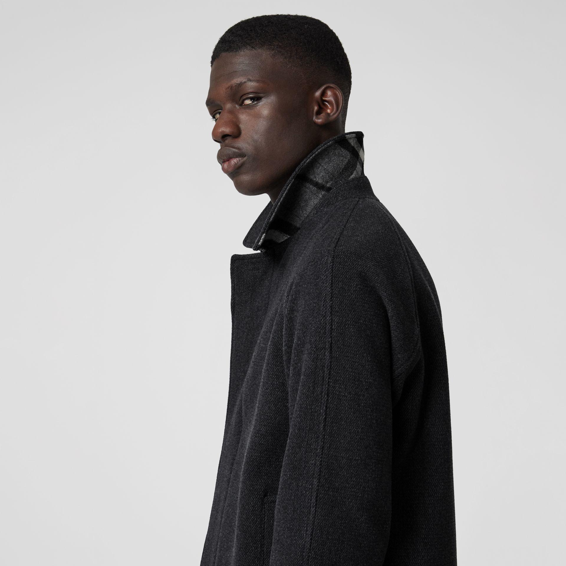 burberry wool cashmere car coat