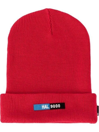 Shop Undercover Knitted Beanie In Red