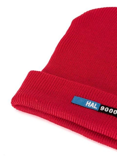 Shop Undercover Knitted Beanie In Red