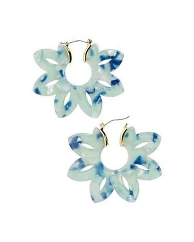 Shop Baublebar Rita Resin Drop Earrings In Blue